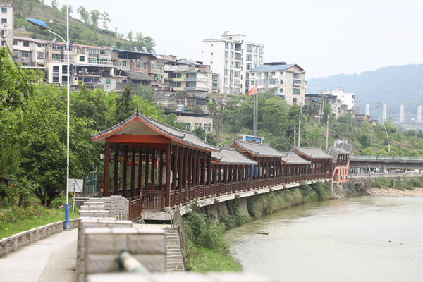永順廊橋。武隆區(qū)融媒體中心供圖