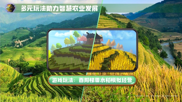 “數(shù)字桃花源”把酉陽搬進游戲。騰訊供圖