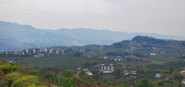 重慶市北碚區(qū)三圣鎮(zhèn)天宮村景色。唐嘉鍇攝
