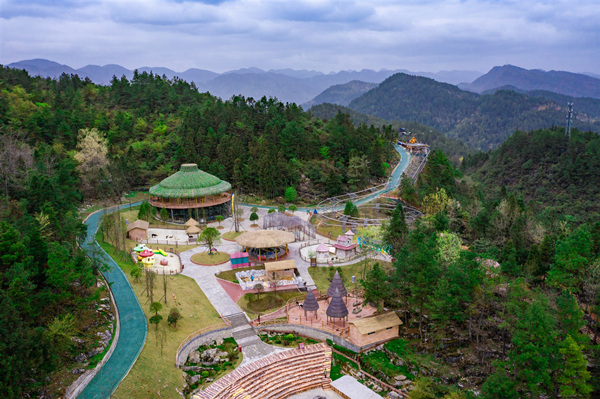 松鼠叢林樂園。酉陽旅投供圖