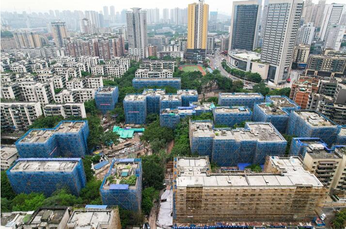 民主村片區(qū)城市更新項(xiàng)目。九龍城市更新公司供圖