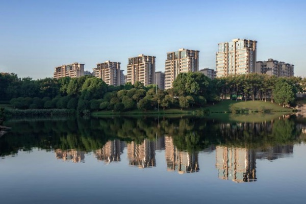 衿湖翠林實(shí)景圖。香港置地供圖
