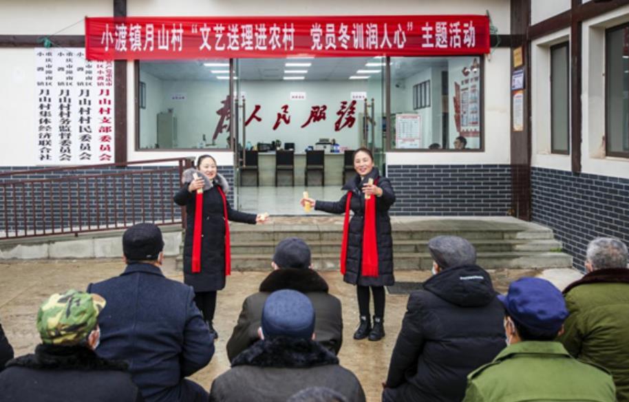 快板表演現(xiàn)場。潼南區(qū)委宣傳部供圖