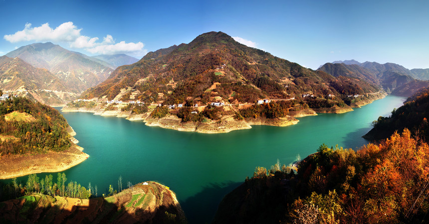 重慶巴山湖國(guó)家濕地公園。