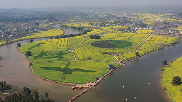 潼南區(qū)陳摶故里景區(qū)。潼南區(qū)委宣傳部供圖