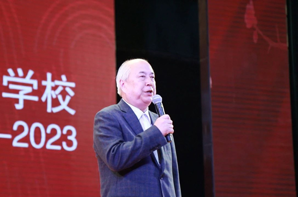錢永剛致辭。駱勤攝