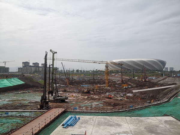 項目現(xiàn)場。中建八局供圖