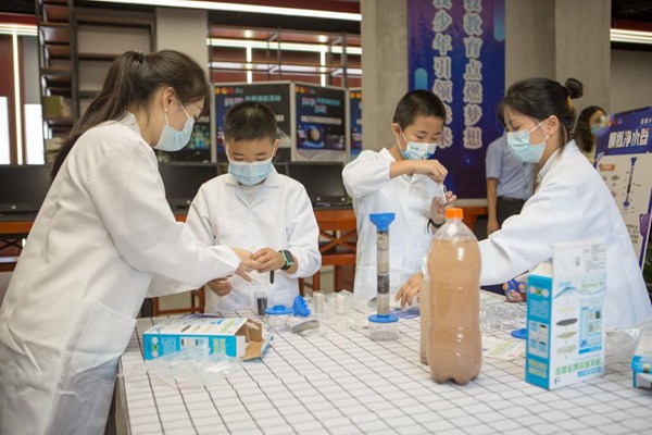 西部（重慶）科學(xué)城“科學(xué)少年”科普活動(dòng)。西部（重慶）科學(xué)城供圖