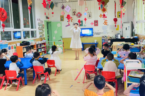 活動現(xiàn)場。璧山婦幼保健院供圖
