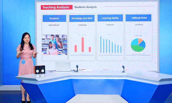 比賽現(xiàn)場(chǎng)。重慶工商職業(yè)學(xué)院供圖