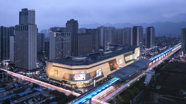 龍湖重慶高新天街。龍湖供圖