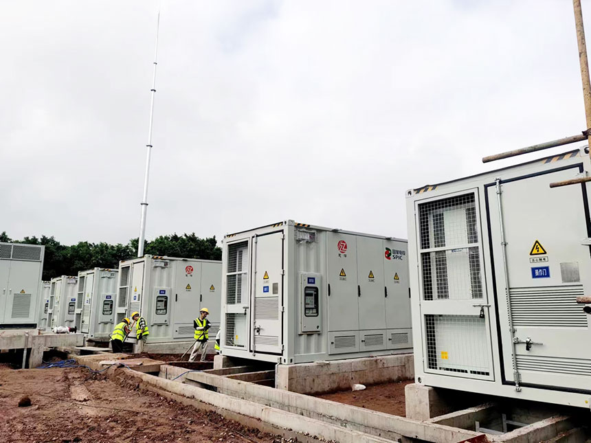 長壽綜合智慧零碳電廠望變項(xiàng)目倒送電一次成功，進(jìn)入全容量并網(wǎng)沖刺階段。國家電投重慶公司供圖