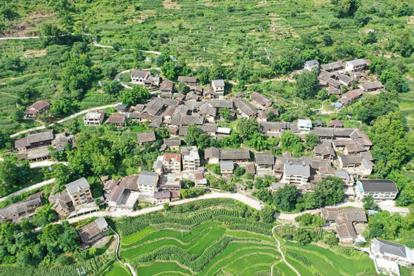 豐都縣暨龍鎮(zhèn)鳳來社區(qū)黃家大院。重慶市住房城鄉(xiāng)建委供圖