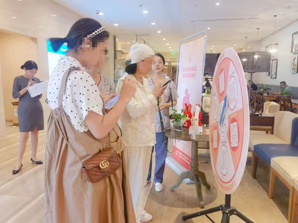 活動現(xiàn)場。重慶安琪兒婦產(chǎn)醫(yī)院供圖