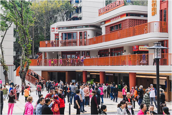 改造后的民主村。建行重慶市分行供圖