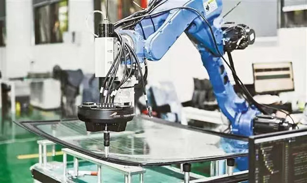 企業(yè)生產(chǎn)車間。中信銀行重慶分行供圖