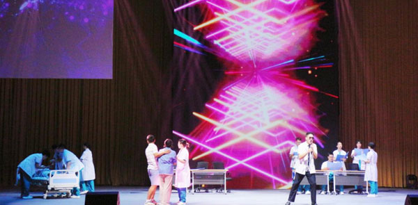 文藝表演。韓潔洋攝