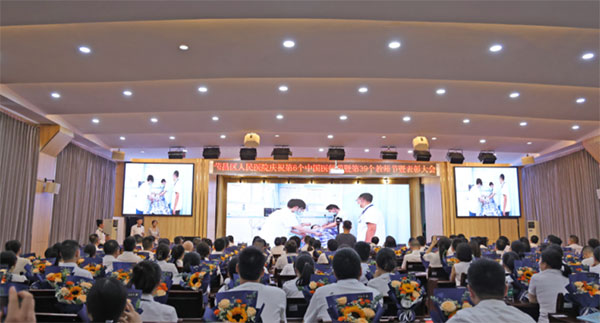 活動現(xiàn)場。榮昌區(qū)人民醫(yī)院供圖