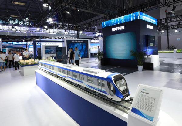 全國首創(chuàng)雙流制As型車輛模型。重慶交通開投集團供圖