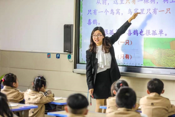 教學(xué)一角。受訪者供圖
