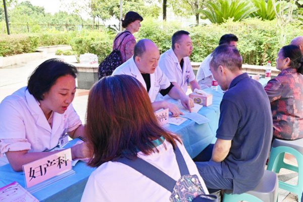 活動(dòng)現(xiàn)場。重慶市第十三人民醫(yī)院供圖