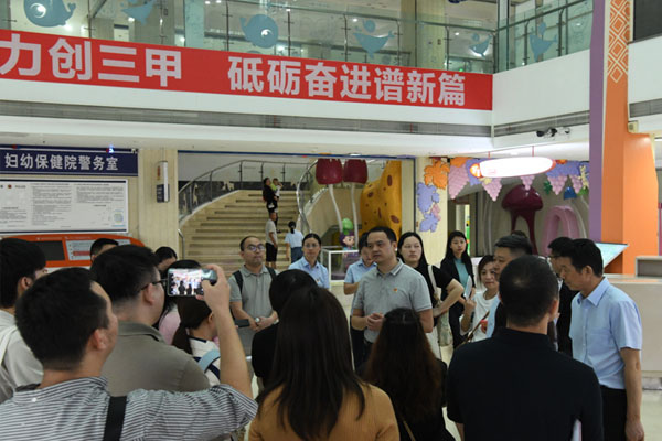 開設(shè)一站式服務(wù)窗口。璧山區(qū)婦幼保健院供圖