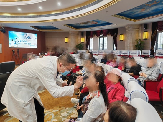 活動(dòng)現(xiàn)場。重慶愛爾眼科醫(yī)院總院供圖
