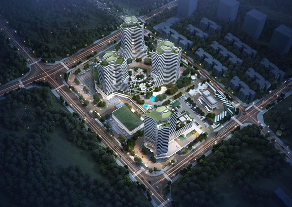 項(xiàng)目效果圖。中建科技供圖