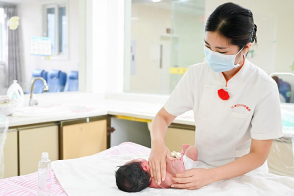 產(chǎn)科優(yōu)質(zhì)服務(wù)。江津區(qū)婦幼保健院供圖