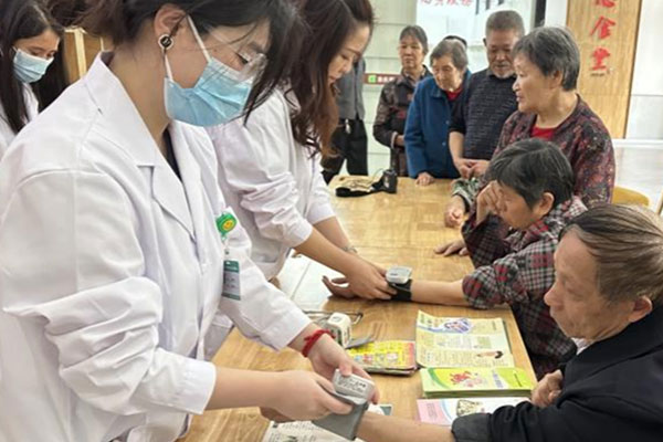 活動(dòng)現(xiàn)場。璧山區(qū)衛(wèi)生健康委供圖