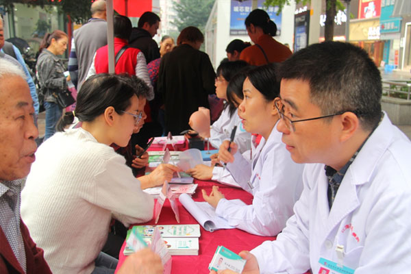 活動(dòng)現(xiàn)場(chǎng)。江津區(qū)婦幼保健院供圖