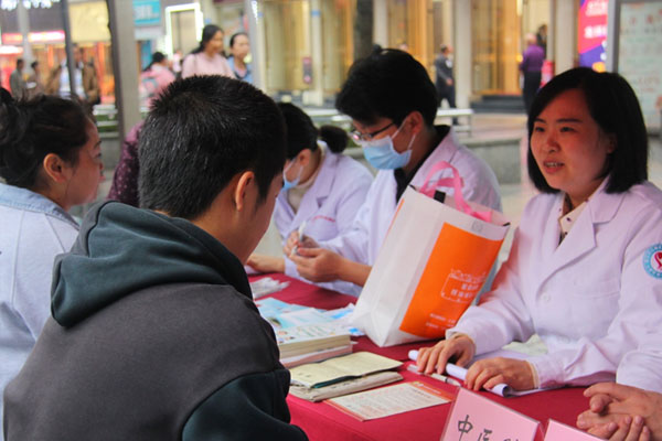 活動(dòng)現(xiàn)場(chǎng)。江津區(qū)婦幼保健院供圖