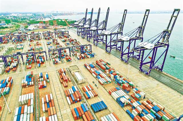 海南洋浦港。記者 梅耀 攝/視覺(jué)重慶