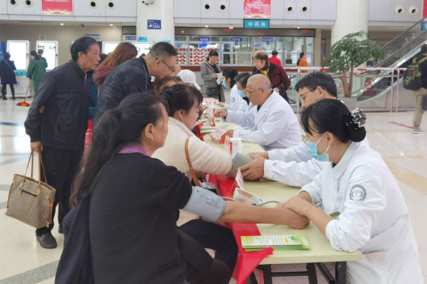 活動現(xiàn)場。重慶大學附屬江津醫(yī)院供圖