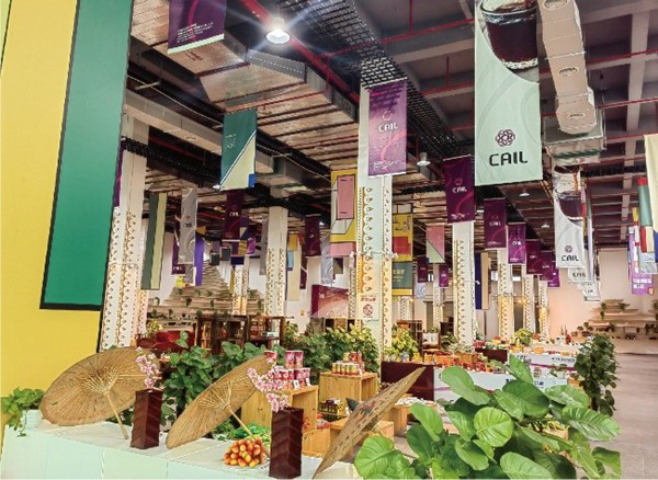 東盟商品集采城。重慶物流集團(tuán)供圖