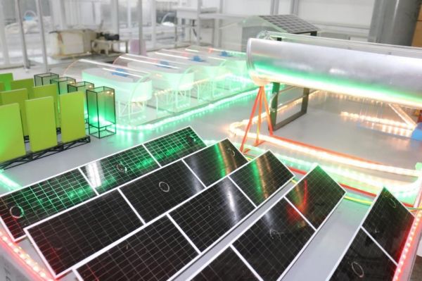 微藻水熱預(yù)處理與厭氧發(fā)酵耦合制取生物燃料系統(tǒng)。重慶大學(xué)供圖