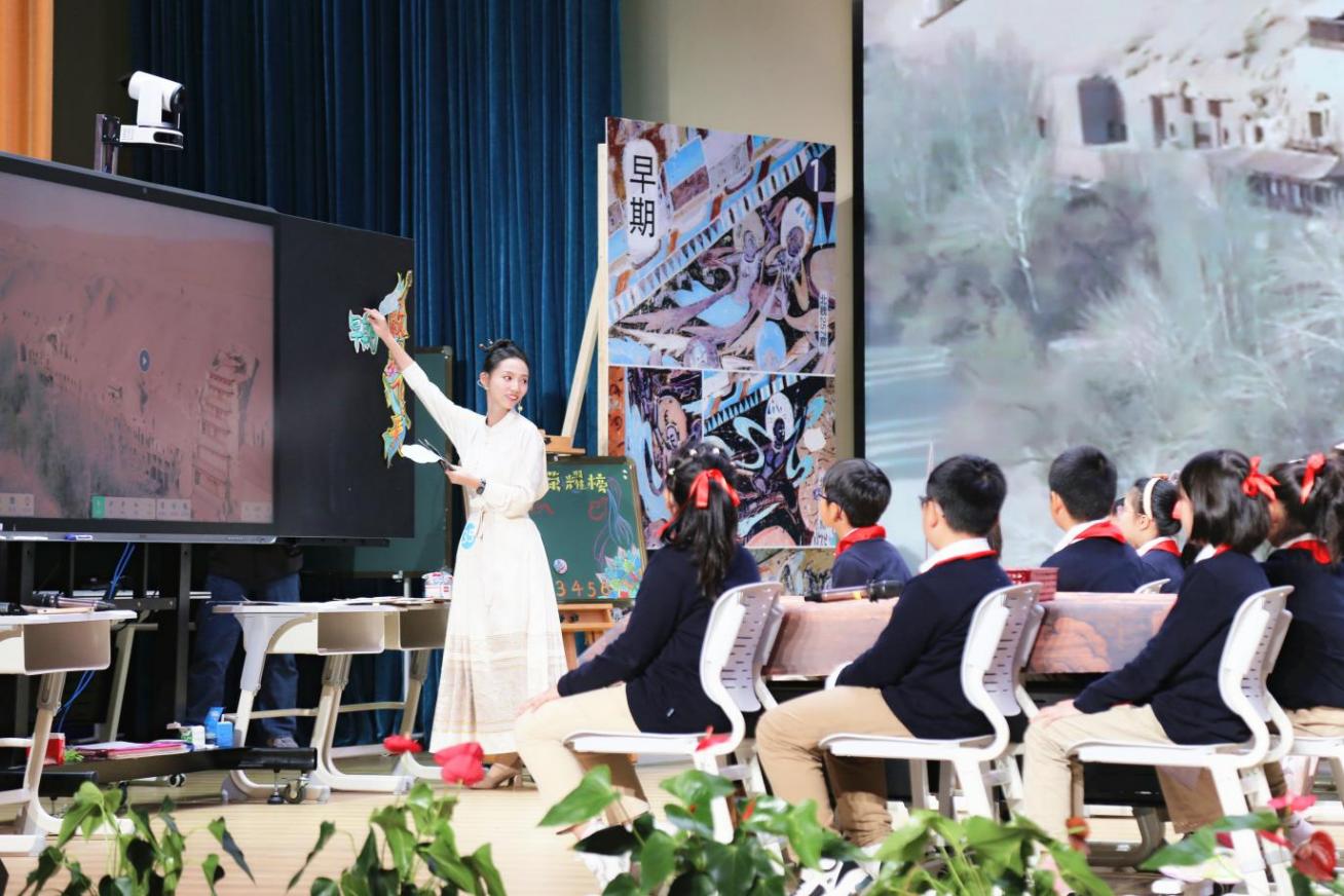 小學(xué)評選活動現(xiàn)場。重慶大學(xué)城樹人小學(xué)供圖
