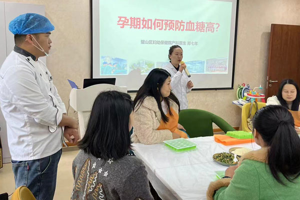 活動(dòng)現(xiàn)場(chǎng)。璧山區(qū)婦幼保健院供圖