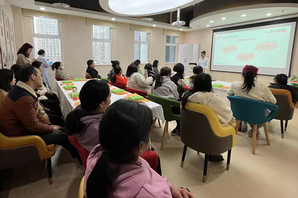 活動(dòng)現(xiàn)場(chǎng)。璧山區(qū)婦幼保健院供圖