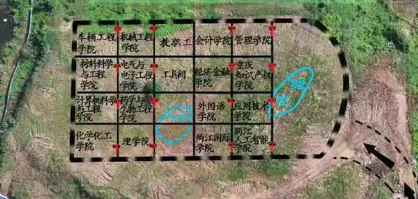 “士繼書香農(nóng)場(chǎng)”全景規(guī)劃圖。重慶理工大學(xué)供圖