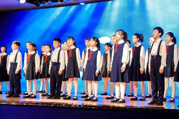巴蜀小學(xué)夢想合唱團(tuán)。巴蜀小學(xué)供圖