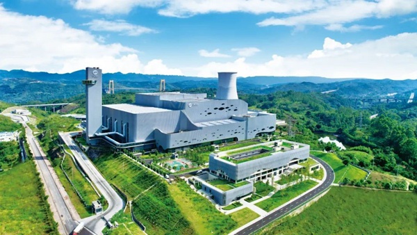 項(xiàng)目實(shí)景鳥瞰圖。三峰環(huán)境供圖