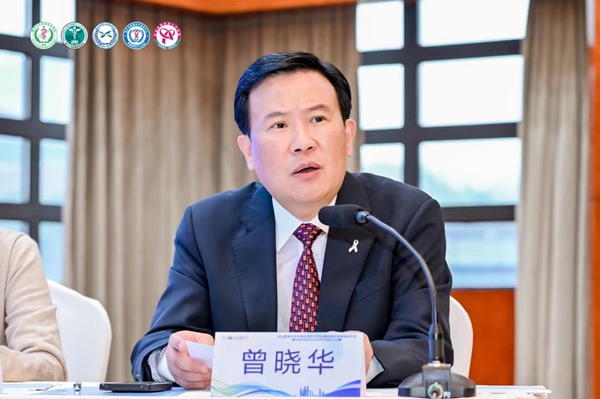 重慶大學(xué)附屬腫瘤醫(yī)院乳腺腫瘤中心主任曾曉華。主辦方供圖