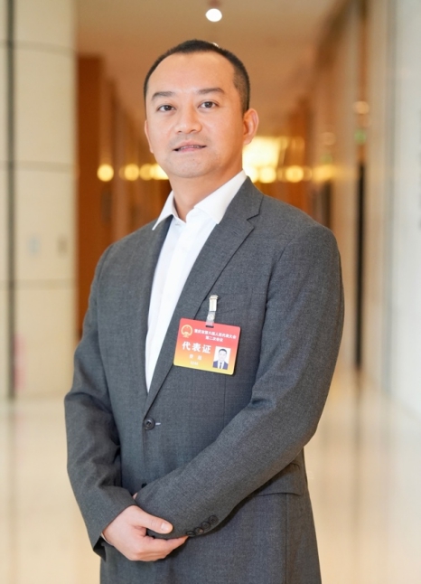 重慶市人大代表、科大訊飛人工智能西南研究院院長(zhǎng)婁超。受訪者供圖
