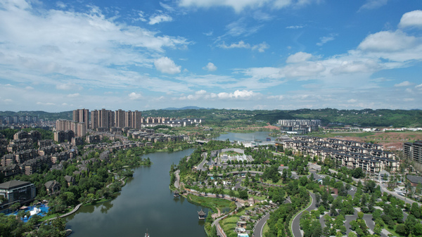 璧山城市風(fēng)光。曾清龍攝