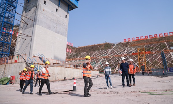 項(xiàng)目建設(shè)現(xiàn)場。楊曜齊攝
