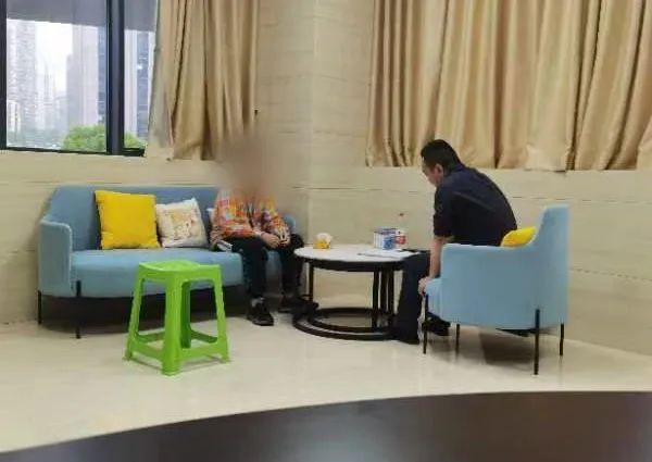 咨詢現(xiàn)場。重慶小米熊兒童供圖