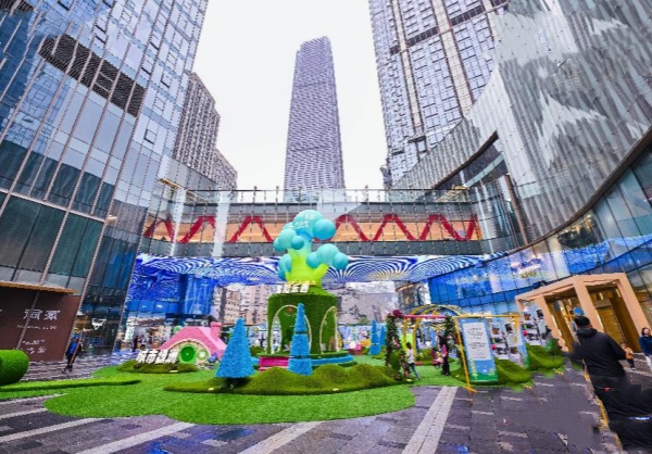 重慶遠東城開業(yè)現(xiàn)場。重慶遠東城供圖