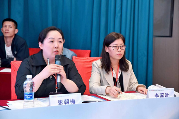 張朝梅在會(huì)上發(fā)表了講話(huà)。重慶仁品耳鼻喉醫(yī)院供圖