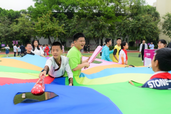 活動(dòng)現(xiàn)場(chǎng)。江北區(qū)玉帶山小學(xué)供圖